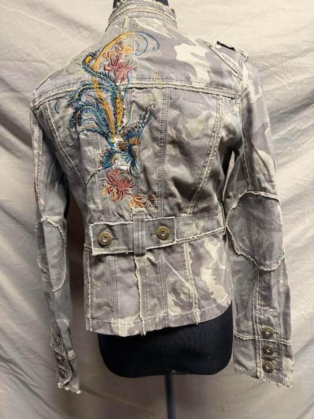 Deep Los Angeles Unique Military Jacket - Picture 4 of 10